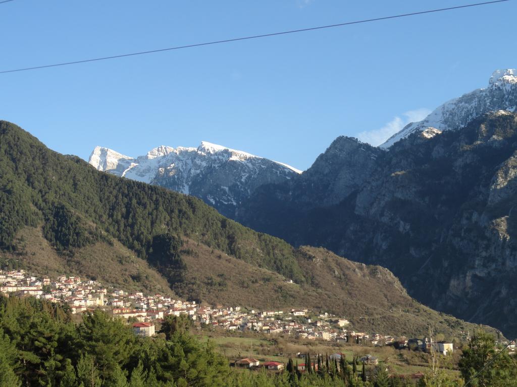 Hotel Rodovoli Konitsa Buitenkant foto