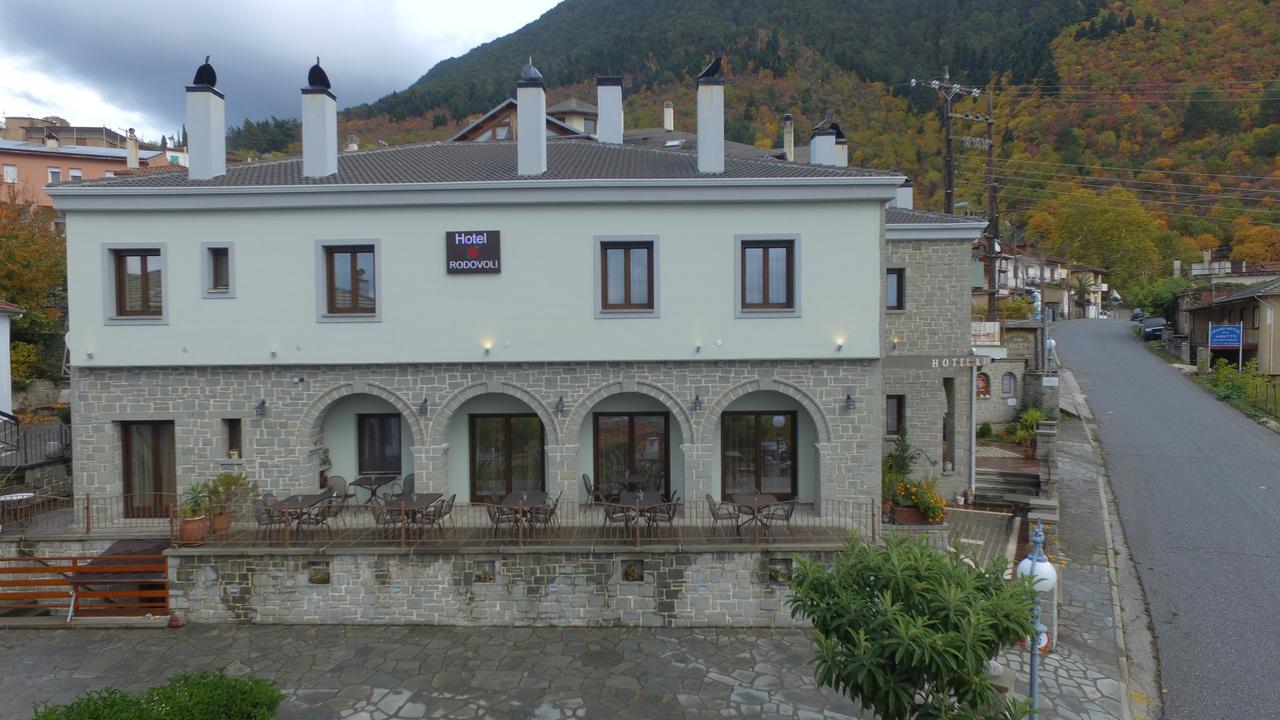 Hotel Rodovoli Konitsa Buitenkant foto