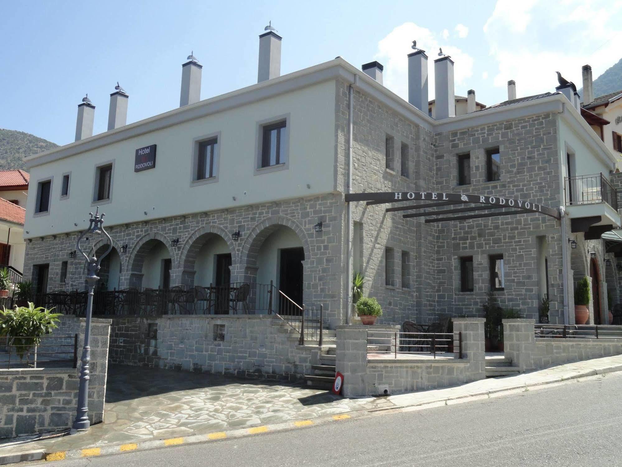 Hotel Rodovoli Konitsa Buitenkant foto